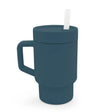 Tasse avec paille en silicone – Marine LUXE-Melii-MEI-40316-CLÉMENT