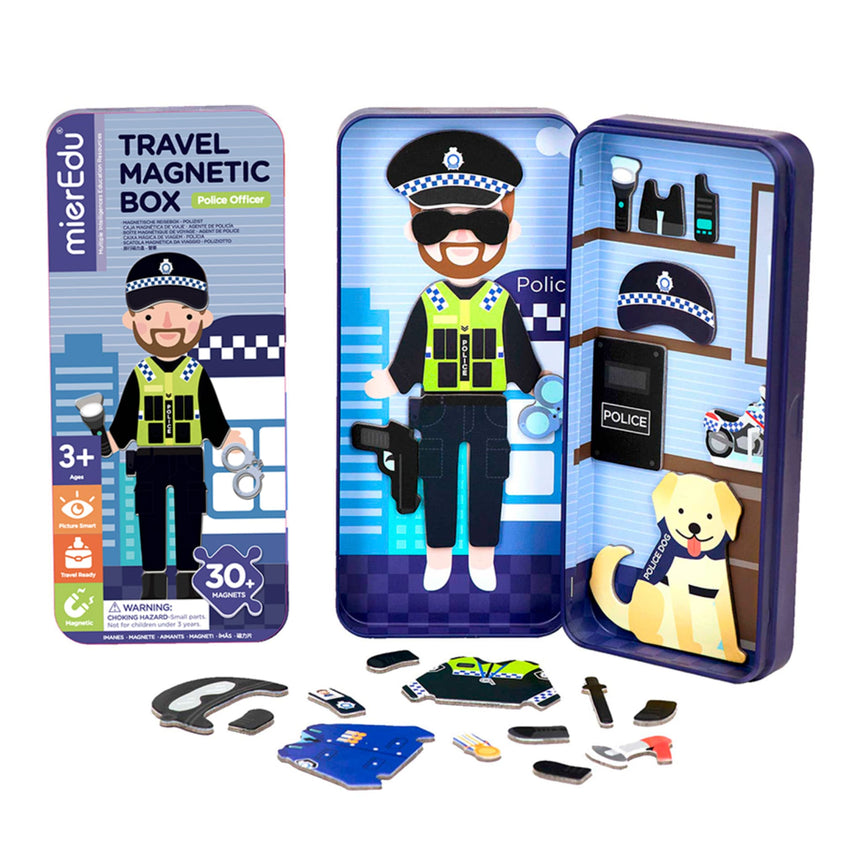 Boite Magnétique de Voyage Officier de Police-Mieredu-MEU-585ME086CA-CLÉMENT
