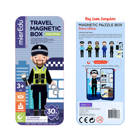 Boite Magnétique de Voyage Officier de Police-Mieredu-MEU-585ME086CA-CLÉMENT