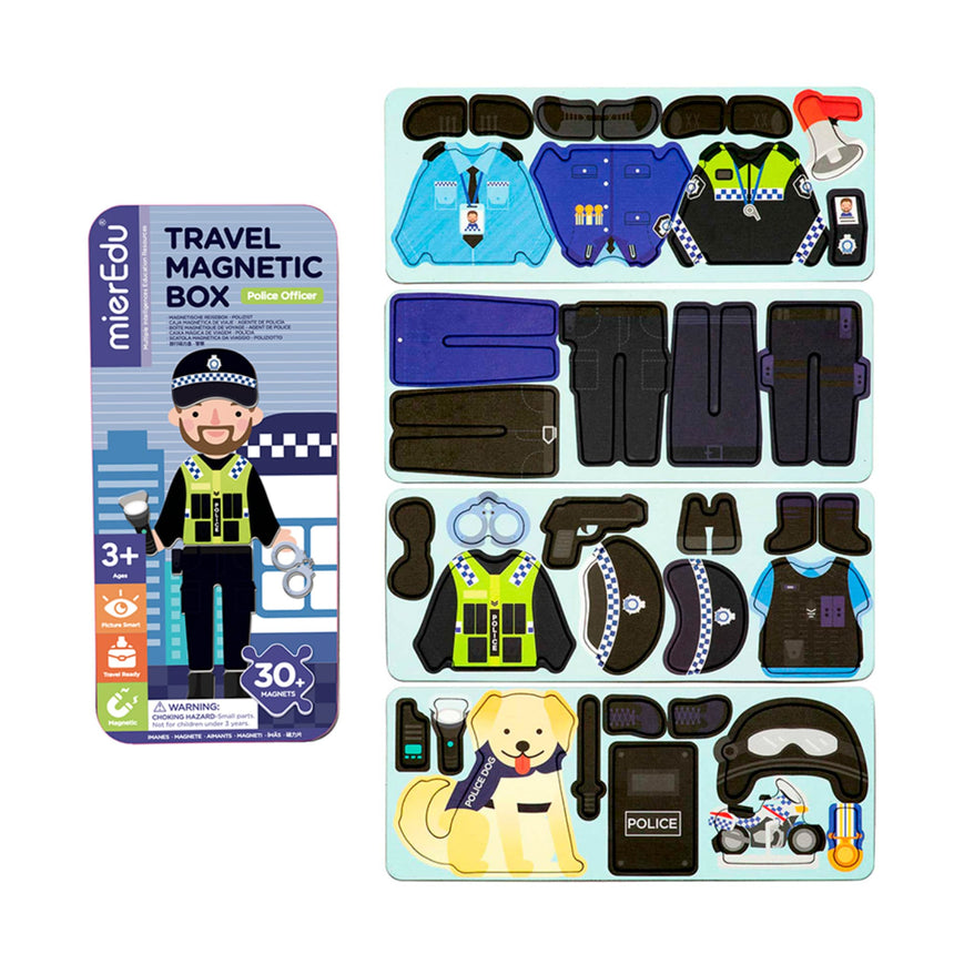 Boite Magnétique de Voyage Officier de Police-Mieredu-MEU-585ME086CA-CLÉMENT