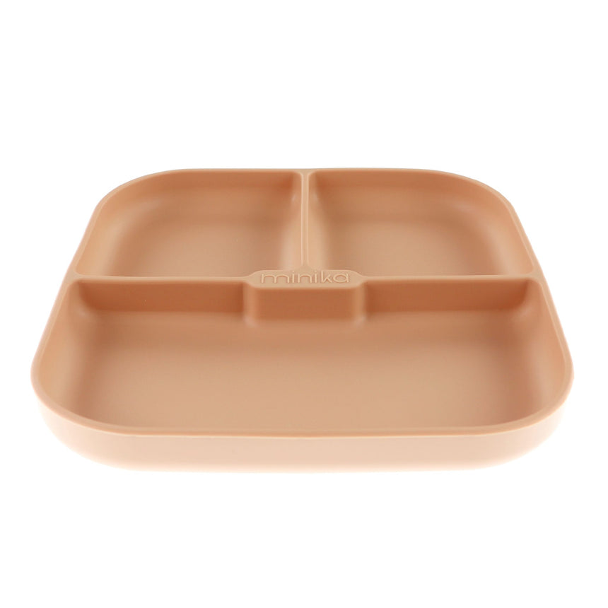 Assiette Antidérapante en Silicone-Minika-Pêche-0-5 ans-MKA-ASSIETTE-CLÉMENT