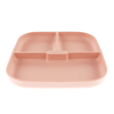 Assiette Antidérapante en Silicone-Minika-Rose-0-5 ans-MKA-ASSIETTE-CLÉMENT