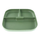 Assiette Antidérapante en Silicone-Minika-Vert-0-5 ans-MKA-ASSIETTE-CLÉMENT