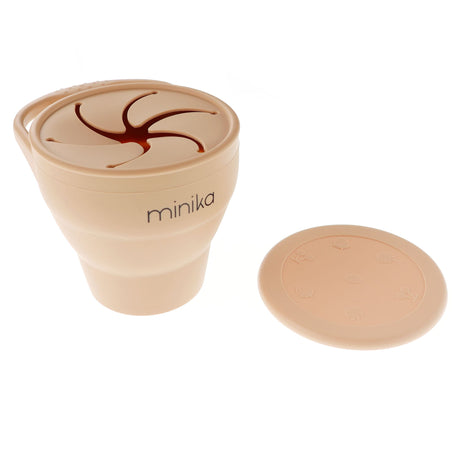 Bol à Collation en Silicone-Minika-Pêche-0-5 ans-MKA-BOLCOLLATION-CLÉMENT