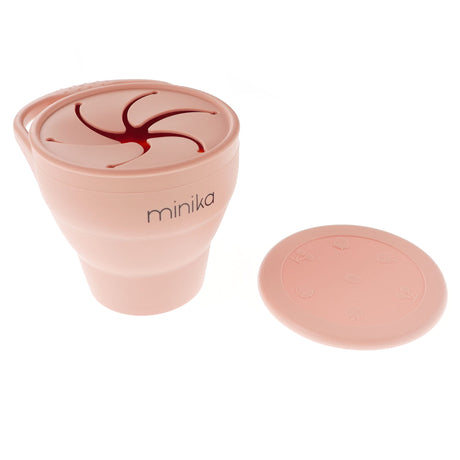 Bol à Collation en Silicone-Minika-Rose-0-5 ans-MKA-BOLCOLLATION-CLÉMENT