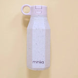 Bouteille en Silicone avec Paille-Minika-Mauve-Taille Unique-MKA-BOUTEILLE-CLÉMENT