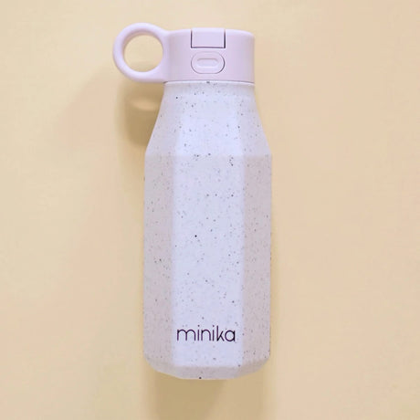 Bouteille en Silicone avec Paille-Minika-Mauve-Taille Unique-MKA-BOUTEILLE-CLÉMENT