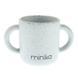 Tasse d'Apprentissage en Silicone avec Poignées-Minika-Gris-0-5 ans-MKA-VERREPOIGNEE-CLÉMENT