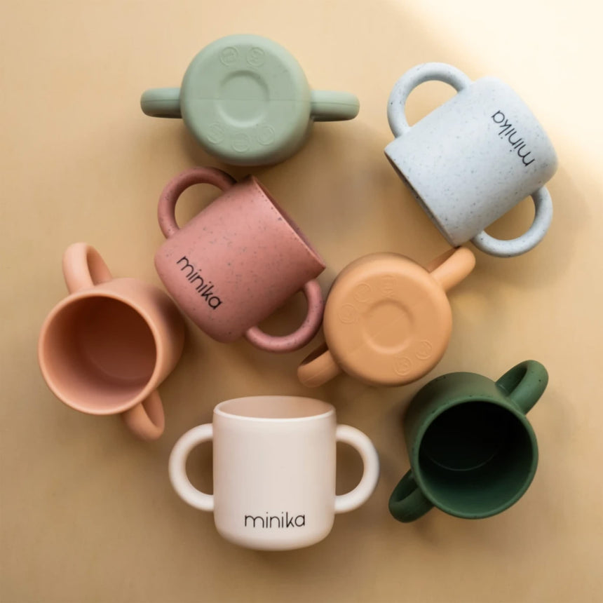 Tasse d'Apprentissage en Silicone avec Poignées-Minika-MKA-VERREPOIGNEE-CLÉMENT