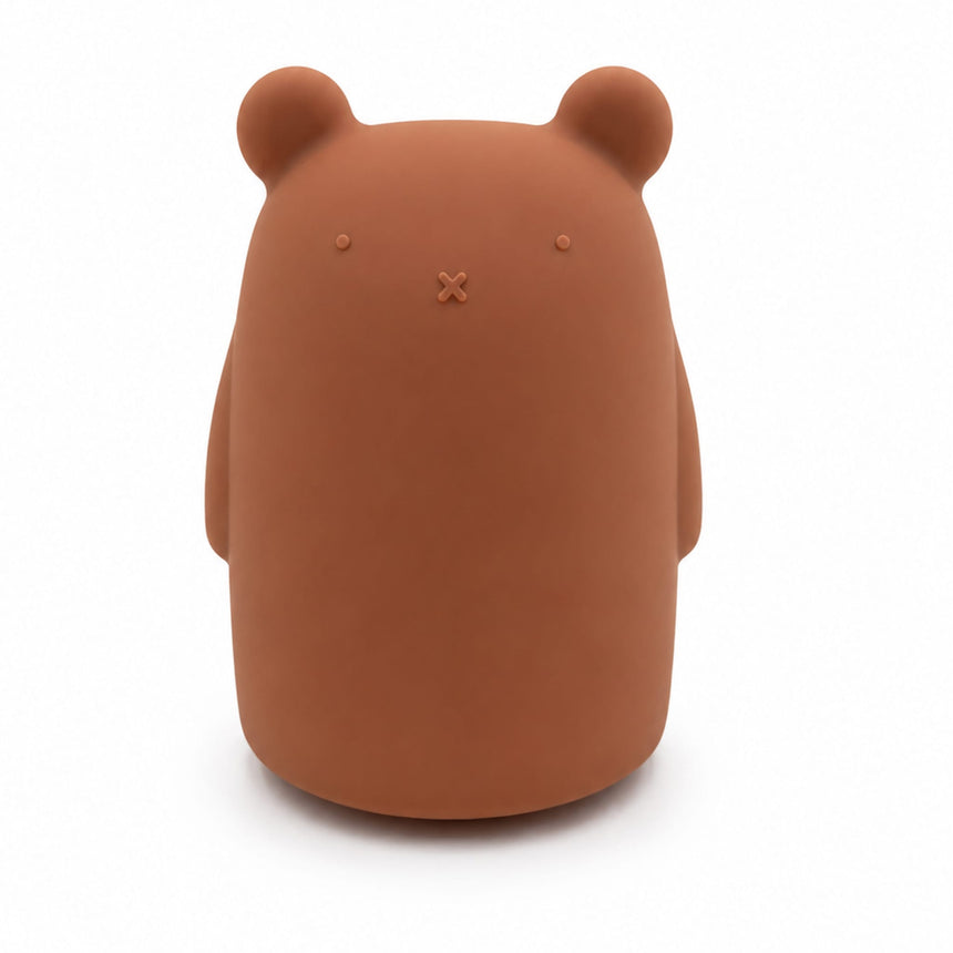 Tirelire en silicone – Ours – Cacao chaud-Milly Stone-MLS-SILBANK001-CLÉMENT