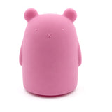 Tirelire en silicone – Ours – Lait à la fraise-Milly Stone-MLS-SILBANK002-CLÉMENT