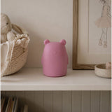 Tirelire en silicone – Ours – Lait à la fraise-Milly Stone-MLS-SILBANK002-CLÉMENT