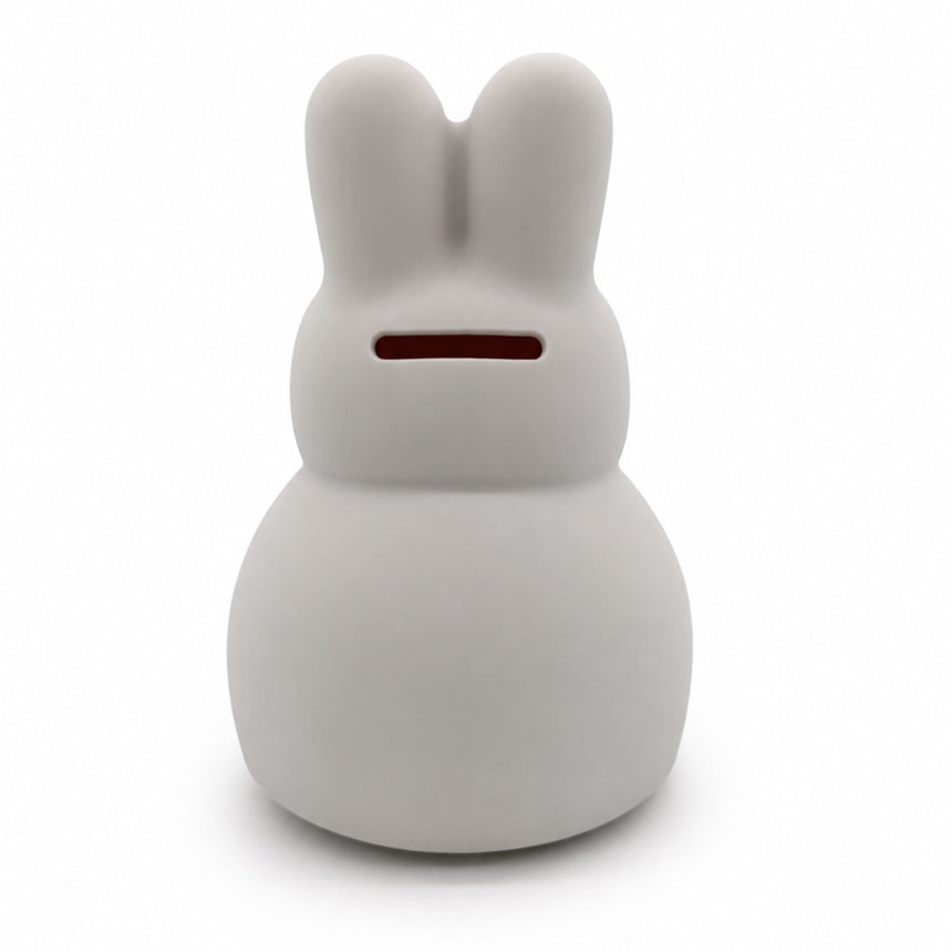 Tirelire en silicone – Lapin – Crème-Milly Stone-MLS-SILBANK003-CLÉMENT