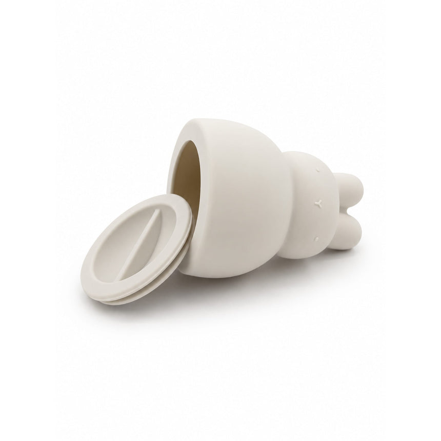 Tirelire en silicone – Lapin – Crème-Milly Stone-MLS-SILBANK003-CLÉMENT