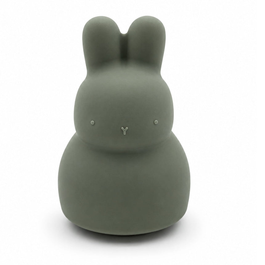 Tirelire en silicone – Lapin – Vert sauge-Milly Stone-MLS-SILBANK004-CLÉMENT