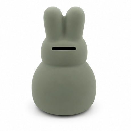 Tirelire en silicone – Lapin – Vert sauge-Milly Stone-MLS-SILBANK004-CLÉMENT