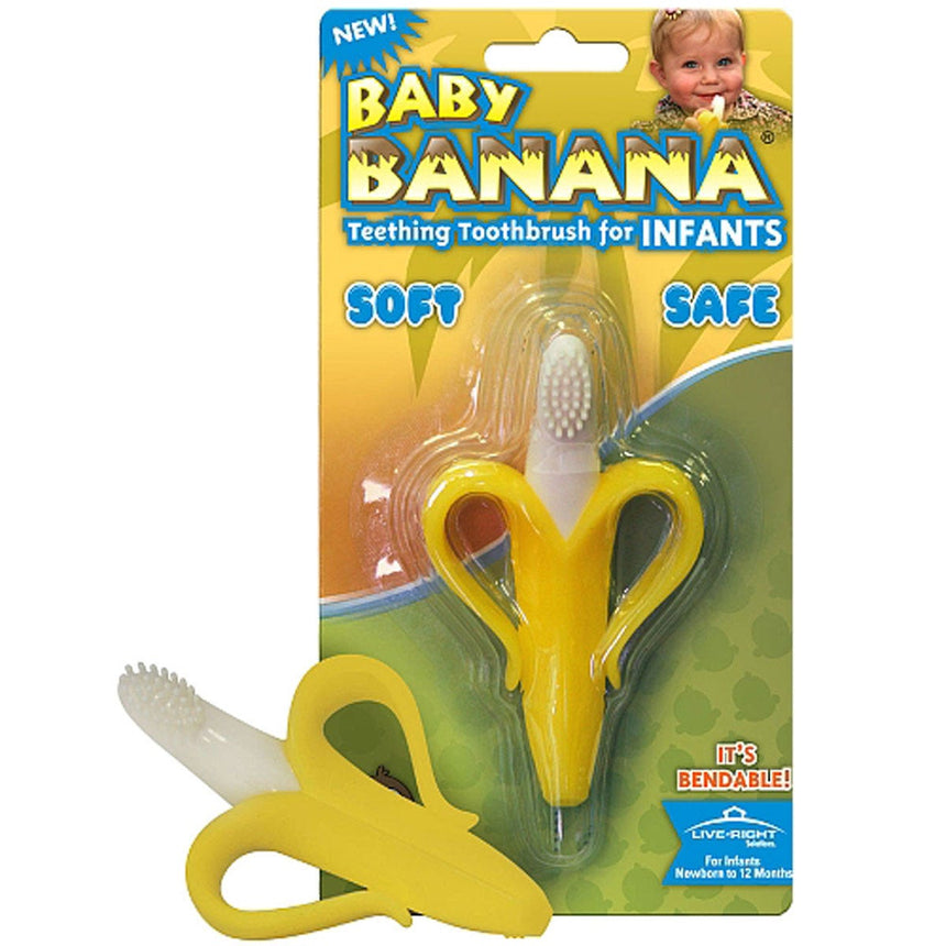 Jouet de Dentition / Brosse à Dents - Banane-Mombella-MMB-00118-CLÉMENT