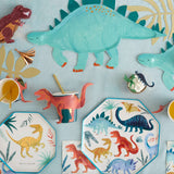 Verres de Carton T-Rex (8) - Dinosaure-Meri Meri-MME-202218-CLÉMENT