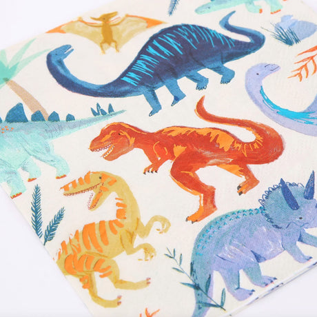 Grandes Serviettes (16) - Royaume Des Dinosaures-Meri Meri-MME-202232-CLÉMENT