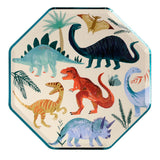 Assiettes de Carton (8) - Royaume Des Dinosaures-Meri Meri-MME-202239-CLÉMENT
