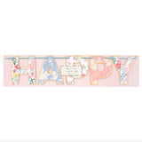 Guirlande Happy Birthday - Jardin Anglais Fleurs-Meri Meri-MME-205579-CLÉMENT