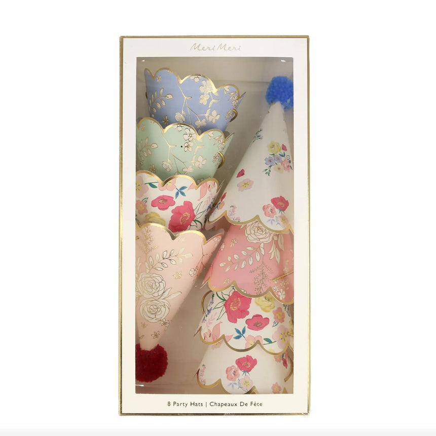Chapeaux de Fête Jardin Anglais (8) - Fleurs-Meri Meri-MME-205588-CLÉMENT