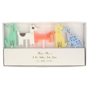 Bougies En Forme de Chien (5)-Meri Meri-MME-215812-CLÉMENT