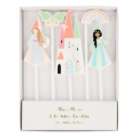 Bougies Princesse Magique (5)-Meri Meri-MME-215875-CLÉMENT