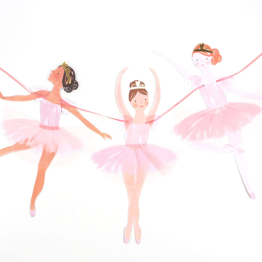 Guirlande en Papier Ballerines-Meri Meri-MME-223101-CLÉMENT