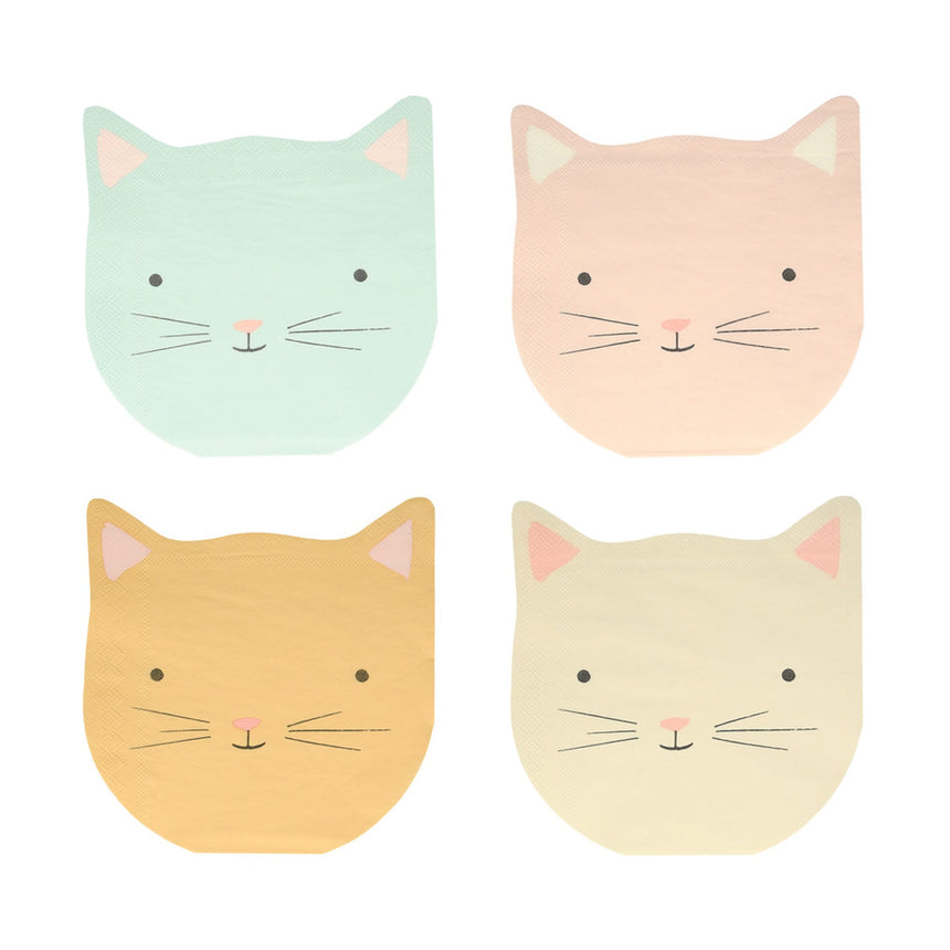 Serviettes en Papier (16) - Chatons Mignons-Meri Meri-MME-267043-CLÉMENT