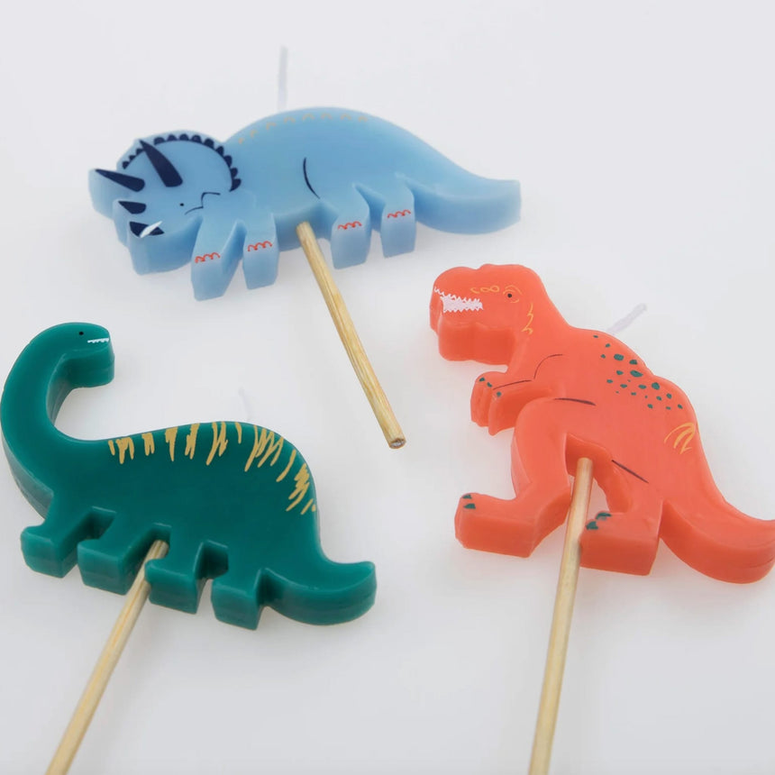 Bougies En Forme de Dinosaure (5)-Meri Meri-MME-267925-CLÉMENT