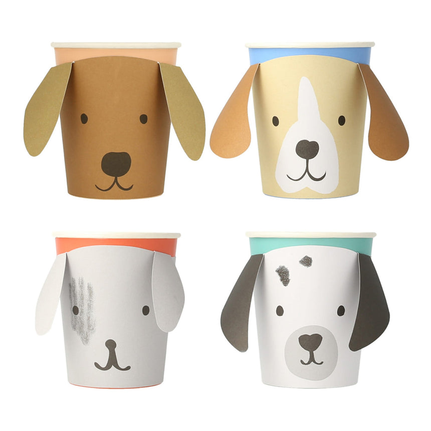 Verres de Carton Chiens (8)-Meri Meri-MME-268618-CLÉMENT