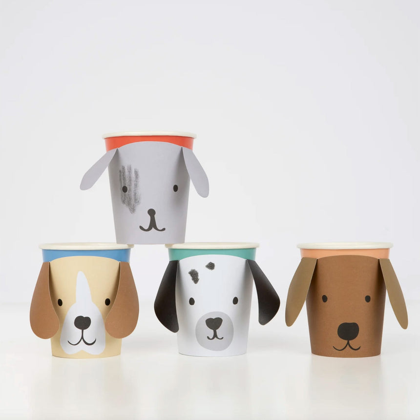 Verres de Carton Chiens (8)-Meri Meri-MME-268618-CLÉMENT