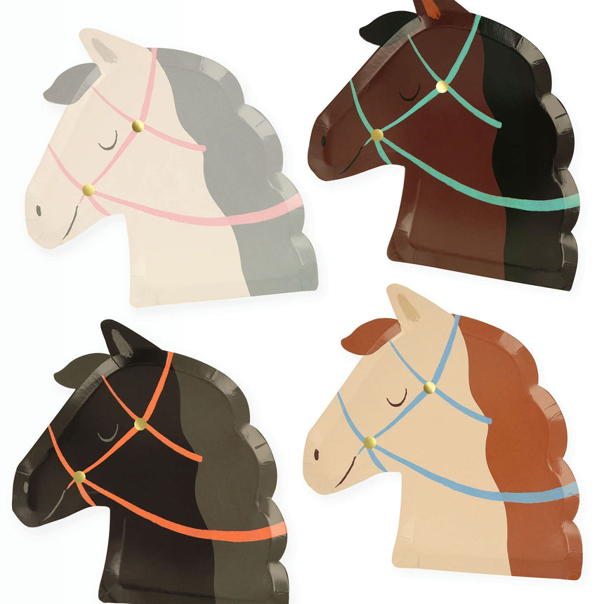 Assiettes de Carton (8) - Western-Meri Meri-MME-271336-CLÉMENT