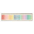 Mini Bougies (50) Rayées Arc-En-Ciel-Meri Meri-MME-271372-CLÉMENT