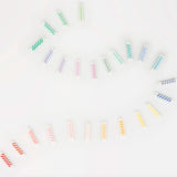 Mini Bougies (50) Rayées Arc-En-Ciel-Meri Meri-MME-271372-CLÉMENT