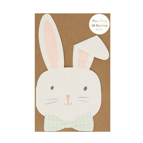 Serviettes en Papier (16) - Lapins-Meri Meri-MME-272768-CLÉMENT