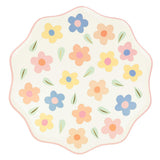 Assiettes de Carton (8) - Fleurs Icônes-Meri Meri-MME-272786-CLÉMENT