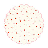 Assiettes à Dessert (8) - Motif Cœurs-Meri Meri-MME-273047-CLÉMENT