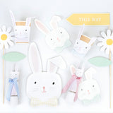 Assiettes de Carton (8) - Lapins-Meri Meri-MME-273443-CLÉMENT