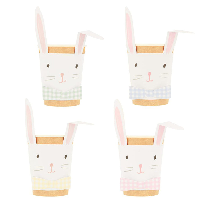 Verres en Carton (8) - Lapins-Meri Meri-MME-273740-CLÉMENT