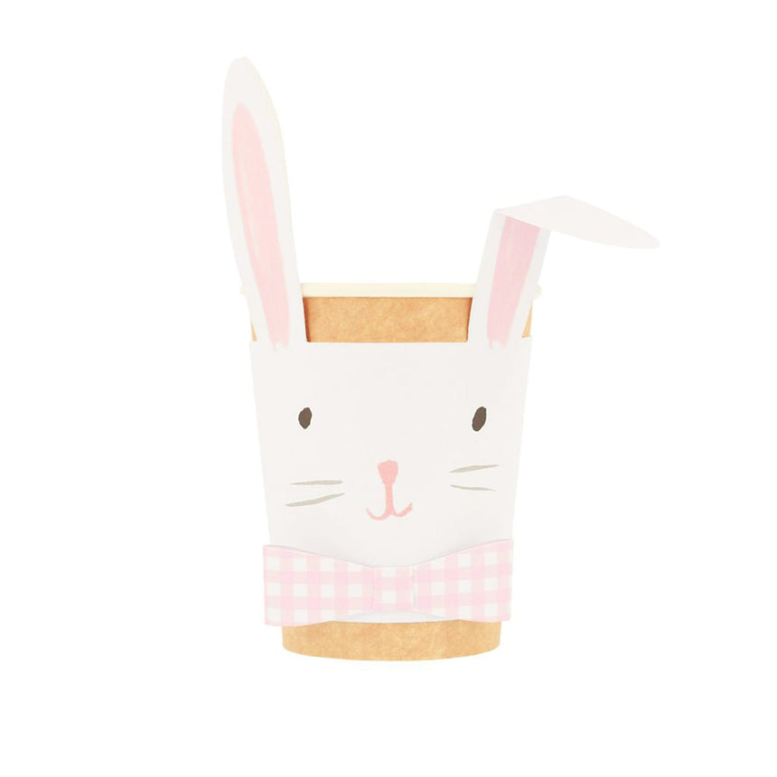 Verres en Carton (8) - Lapins-Meri Meri-MME-273740-CLÉMENT