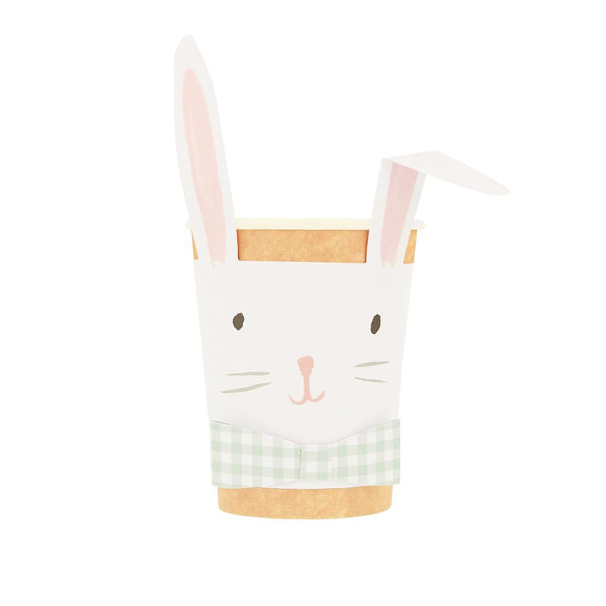 Verres en Carton (8) - Lapins-Meri Meri-MME-273740-CLÉMENT
