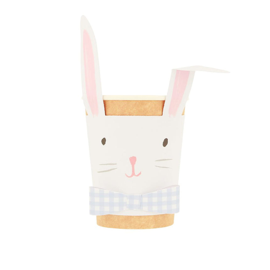 Verres en Carton (8) - Lapins-Meri Meri-MME-273740-CLÉMENT