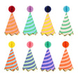 Chapeaux de Fête À Rayures (8) - Icônes Rétro-Meri Meri-MME-273830-CLÉMENT