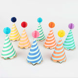 Chapeaux de Fête À Rayures (8) - Icônes Rétro-Meri Meri-MME-273830-CLÉMENT