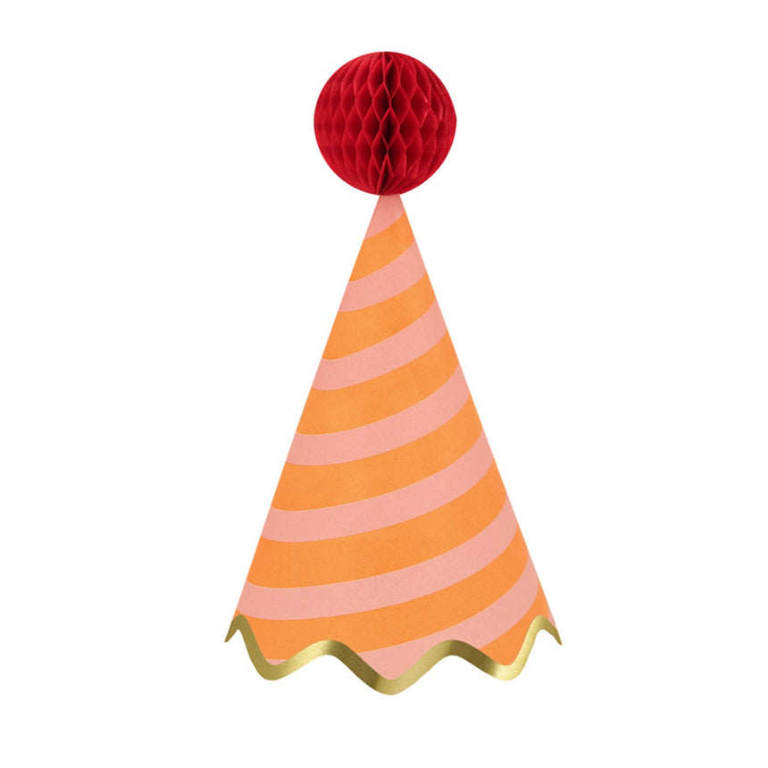 Chapeaux de Fête À Rayures (8) - Icônes Rétro-Meri Meri-MME-273830-CLÉMENT