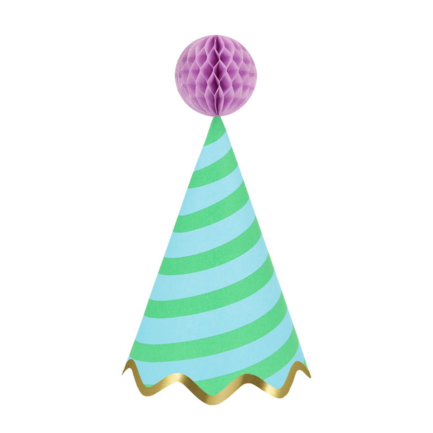 Chapeaux de Fête À Rayures (8) - Icônes Rétro-Meri Meri-MME-273830-CLÉMENT
