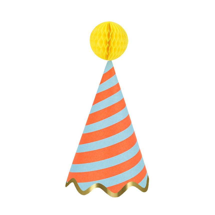 Chapeaux de Fête À Rayures (8) - Icônes Rétro-Meri Meri-MME-273830-CLÉMENT