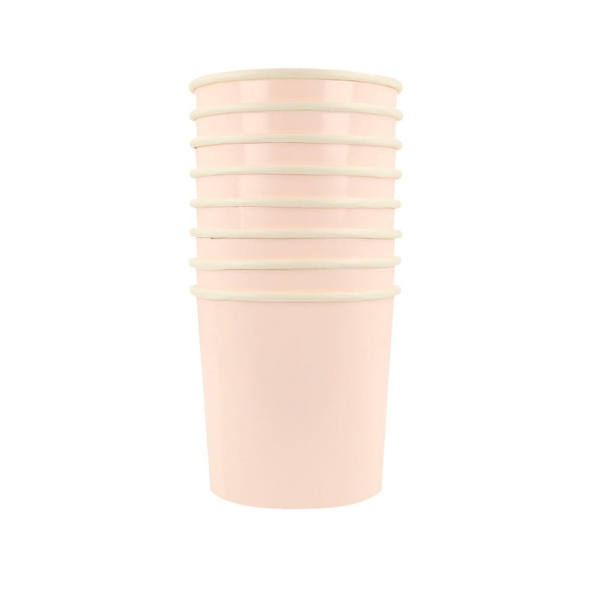 Verres en Carton (8) - Rose Icônes-Meri Meri-MME-274613-CLÉMENT